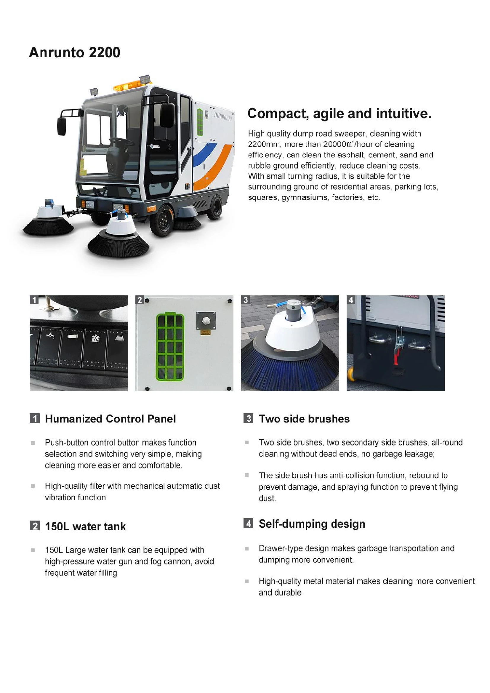 2200 Ride On Floor Sweeper 2200 Ride On Floor Sweeper