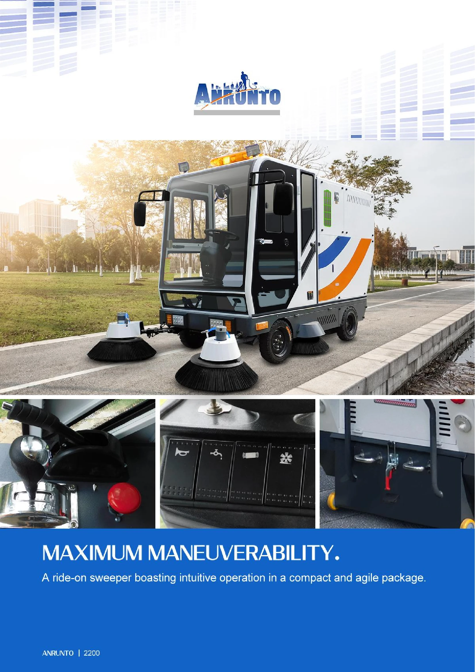 2200 Ride On Floor Sweeper 2200 Ride On Floor Sweeper